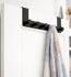 Patère 6 têtes aluminium noir mat REI