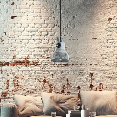 Suspension zinc usé E27 40W Ø17,5 cm BARNSTAPLE - EGLO