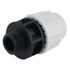 Raccord plastique droit mâle 20/27 pour tube PE diamètre 25 mm FITT