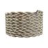 Câble électrique tissu torsadé lin 3m - TIBELEC