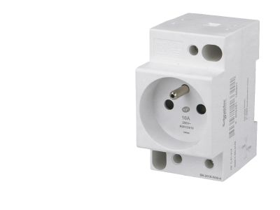Prise modulaire 2 pôles + terre 16A peignable - XP SCHNEIDER ELECTRIC