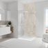 Panneau mural de douche 100x255 cm marbre greige DécoDesign Softtouch - SCHULTE