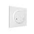 Commande double connectée sans fil + plaque Blanc - Dooxie with Netatmo LEGRAND