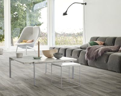 Sol PVC décor bois vieillis NOVO AGED rouleau de 4m vendu au m² BEAUFLOR