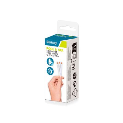 Bandelettes de test pour eau salée, 25 pièces BESTWAY