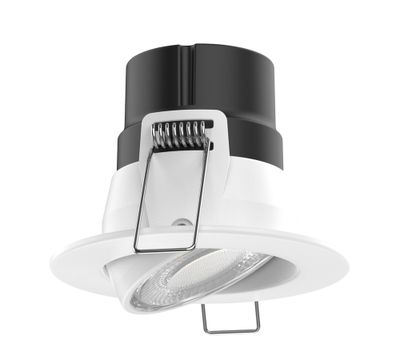 Spots LED encastrables salle de bain IP65 et BBC dimmables et orientables Blancs par 4 - EF5 ARIC