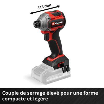 Visseuse à chocs sans fil 18 V POWER X CHANGE TP-CI 18/250-C Li (Brushless) - EINHELL