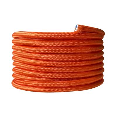 Câble électrique tissu orange 3m - TIBELEC