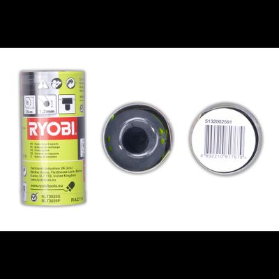 Bobines de fil Ø 1,2 mm RAC 119 pour coupe-bordures RLT3025S par 3 RYOBI