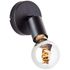 Spot TIFFANY E27 28W noir - BRILLIANT