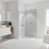 Panneau mural de douche 100x210 cm décor pierre gris DécoDesign Brio - SCHULTE