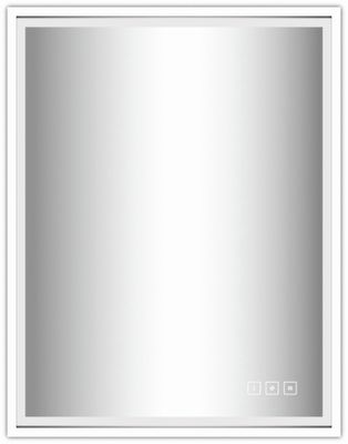 Miroir lumineux 75 x 60 cm Swann White MP GLASS
