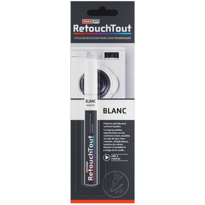 Stylo de Retouche pour electroménagers blanc 10ml