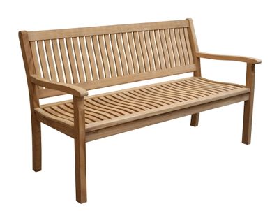 Banc de jardin CLUB teck 150 cm, Livraison à domicile incluse - PROLOISIRS
