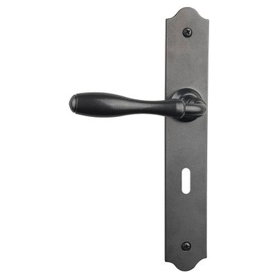 Poignées de porte Celine fer patiné à clé ALPERTEC