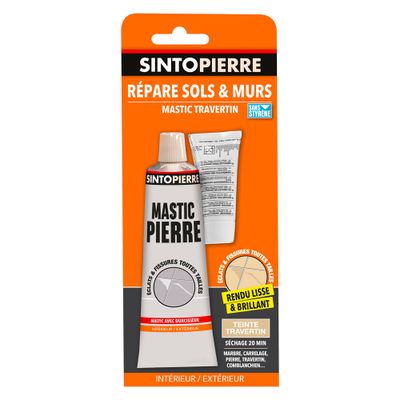 Mastic Répare Pierre Sols & Murs Travertin 100 gr SINTOPIERRE