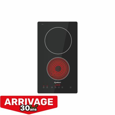 Plaque de cuisson vitrocéramique 2 zones Domino - APELSON