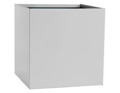 BOITE A EAU 200X200 FRONTALE ALU BLANC