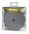 Rosace de luminaire métal diamètre 100 mm titane 1 sortie TIBELEC