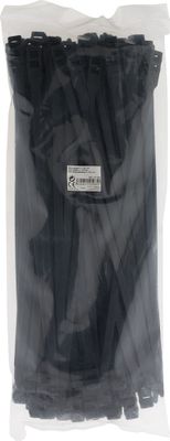 Colliers de serrage 9 x 350 mm noir par 100