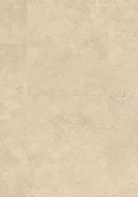 Dalle Pvc effet pierre beige SENSO CLIC 3 ép 4,2 mm 38,9 x 72,9 cm compatible pièce humide paquet de 1.98 m² GERFLOR