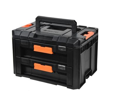 Caisse de rangement 2 tiroirs modulaire - TACTIX