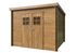 Abri de jardin en bois traité autoclave marron Zoé 3 - 7 m² hors-tout - Livraison à domicile incluse - WHITE WOOD
