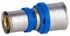 Jonction à sertir inégale Ø 16 Ø 20 pour tube multicouche - QUICK PLOMBERIE
