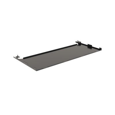 Cache unité extérieure métal gris anthracite BROUSSE 104,8 × 53,6 cm hauteur 2,9 cm - OUTSTEEL