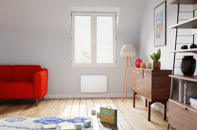Radiateur inertie sèche TECTONIA 1000W Blanc horizontal NOIROT