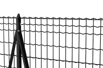 Jambe de force à sceller plastifiée anthracite 150 cm  FERRO BULLONI
