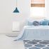 Radiateur chaleur douce KARISA 1000W Blanc horizontal NOIROT