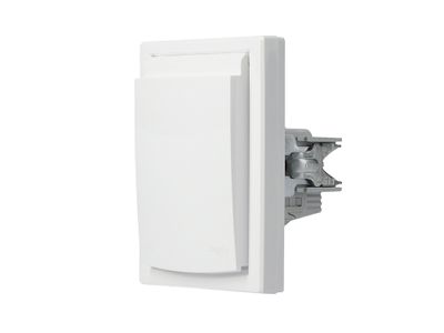 Prise 2 pôles + terre IP44 blanc - Asfora SCHNEIDER ELECTRIC