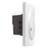 Double interrupteur connecté avec neutre + plaque Blanc - Dooxie with Netatmo