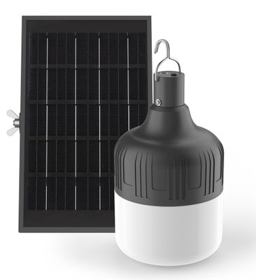Lanterne à suspendre solaire/USB LED noir IP44 250 lumens Lumière du jour - XANLITE