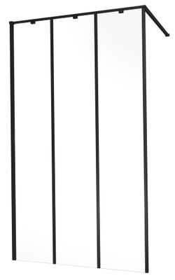 Paroi fixe pour douche à l'italienne Indus verrière 100 x 205 cm OCEA