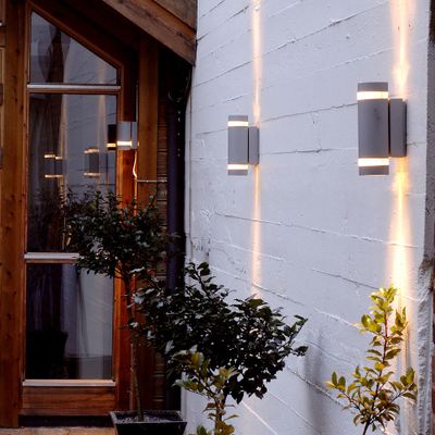 Applique extérieur GU10 Focus anthracite IP44 2x35W  - COREP