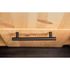 Poignée de meuble cylindrique inox noir mat entraxe 128 mm REI