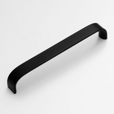 Poignée pour meuble de cuisine entraxe 160 mm aluminium noir petite main - OFITRES