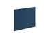 Porte pour meuble hotte de cuisine Lotus bleu indigo mat 42 x 60 cm OFITRES
