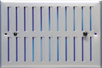 Grille d'aération aluminium anodisé réglable 250 mm x 168 mm AUTOGYRE