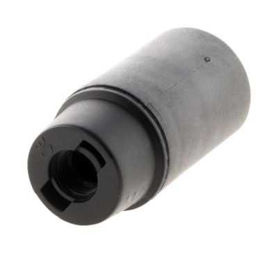 Douille électrique E14 plastique noir - ZENITECH