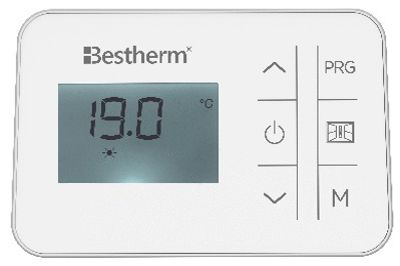 Radiateur à inertie sèche Meo Connect 1000 W BESTHERM