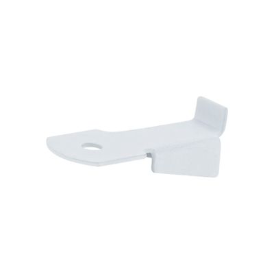 Taquet crémaillère 11/16 mm en acier époxy blanc par 24 CIME
