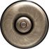 Bouton poussoir en saillie rétro porcelaine noire et bronze - Garby Dimbler FONTINI