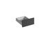 Façade tiroir pour meuble de cuisine Lotus anthracite mat 13,8 x 40 cm OFITRES