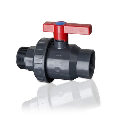 Clapet anti-retour PVC Ø 50 mm PN10 avec embout à visser -  GRE