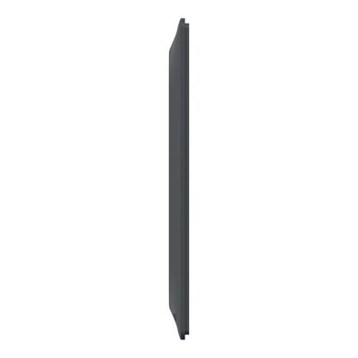Plaque de finition 2 postes verticale anthracite - Ovalis SCHNEIDER ELECTRIC