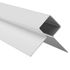Profilé d'angle sortant alu bardage Hardie Plank blanc - longueur 3000 mm - JAMES HARDIE