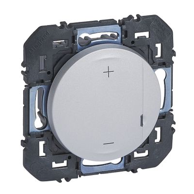 Variateur de lumière avec témoin lumineux gris - Dooxie LEGRAND